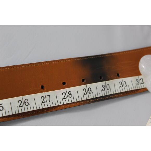 Vintage Genuine Python Belt Lai Made in USA Metallic Accents Size 27 - Picture 9 of 9